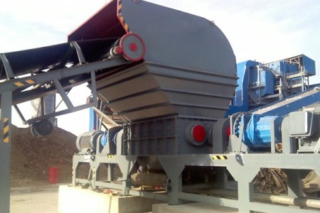 Metal crusher usage site